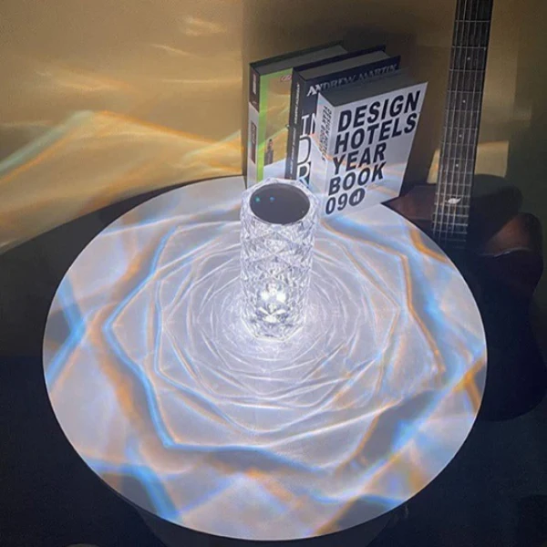 Rose Diamond Crystal Table Lamp (16 Colors) - Image 3