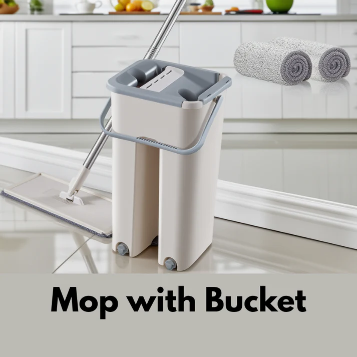 Mop with Bucket for Floor Cleaning